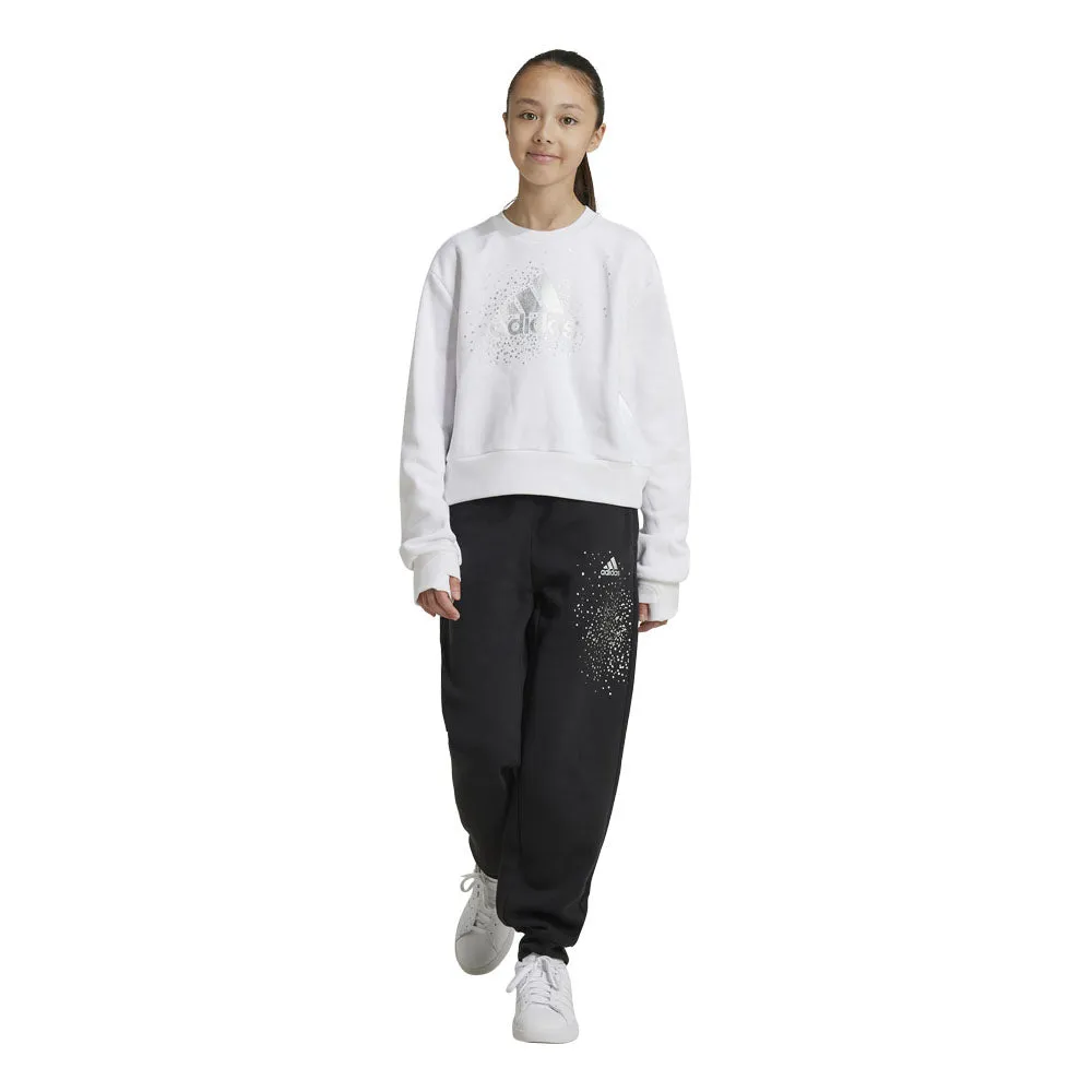 Adidas Girls Glam Pant Jogger Black