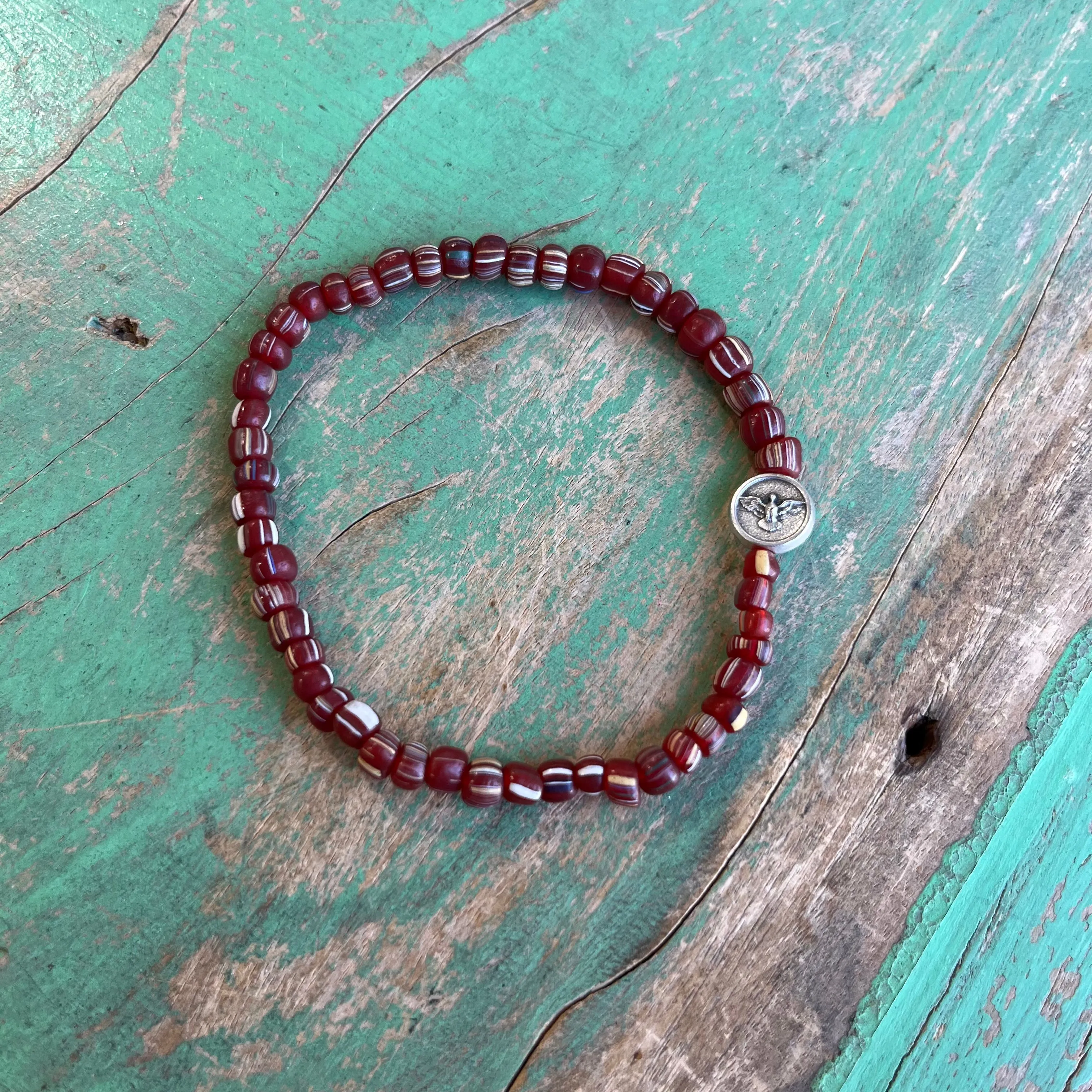 African Trade Bead Protection Bracelets