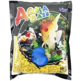 Aqua Base Sky Yellow Aquarium Gravel 1kg