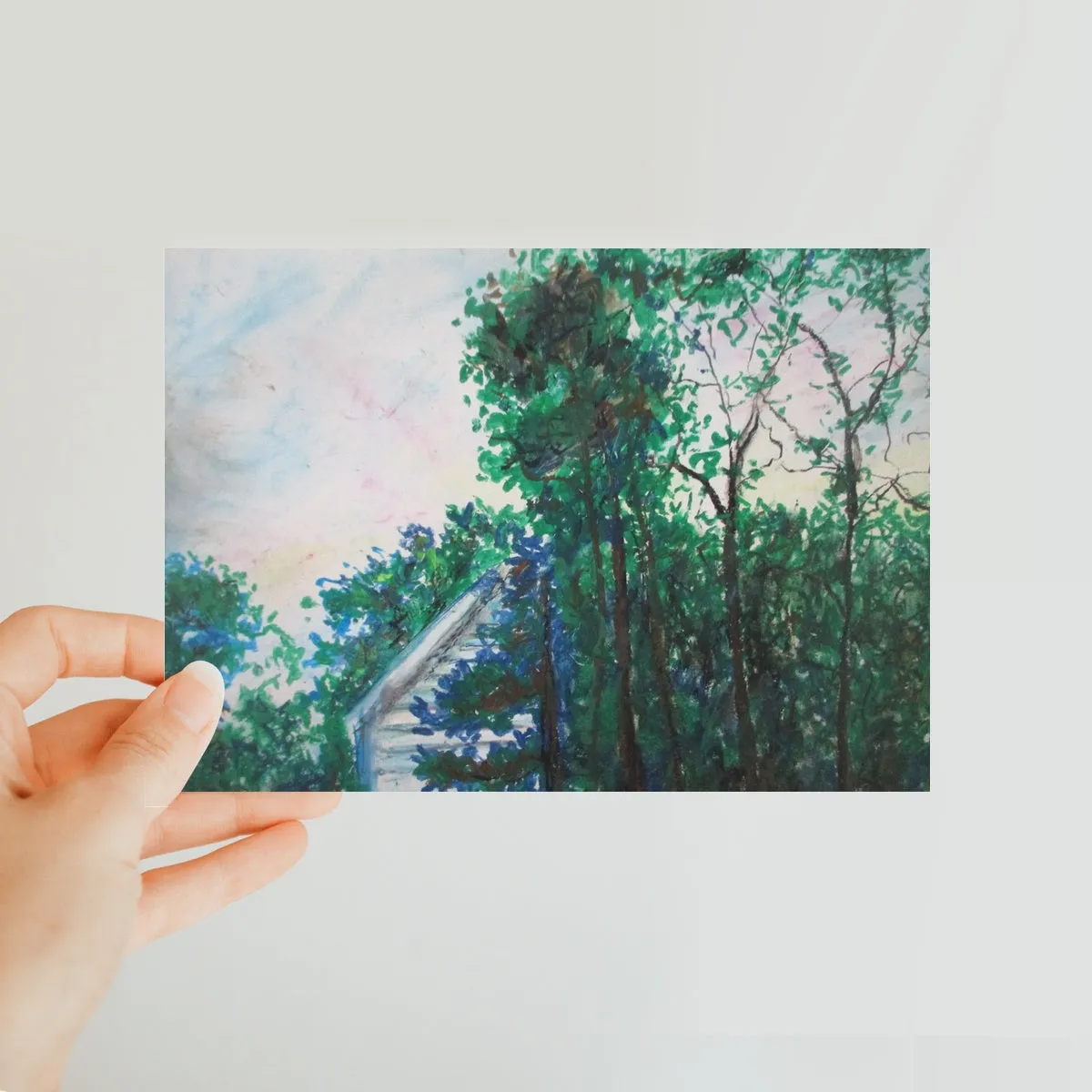 Backyarding A ~ Postcard