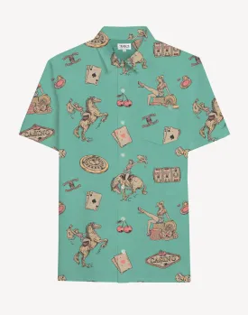 Cowboy Casino Classic Button Up Shirt