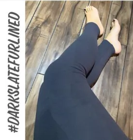 Dark Slate Fur Lined