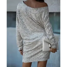 ELODINE - SHIMMERING COCKTAIL DRESS