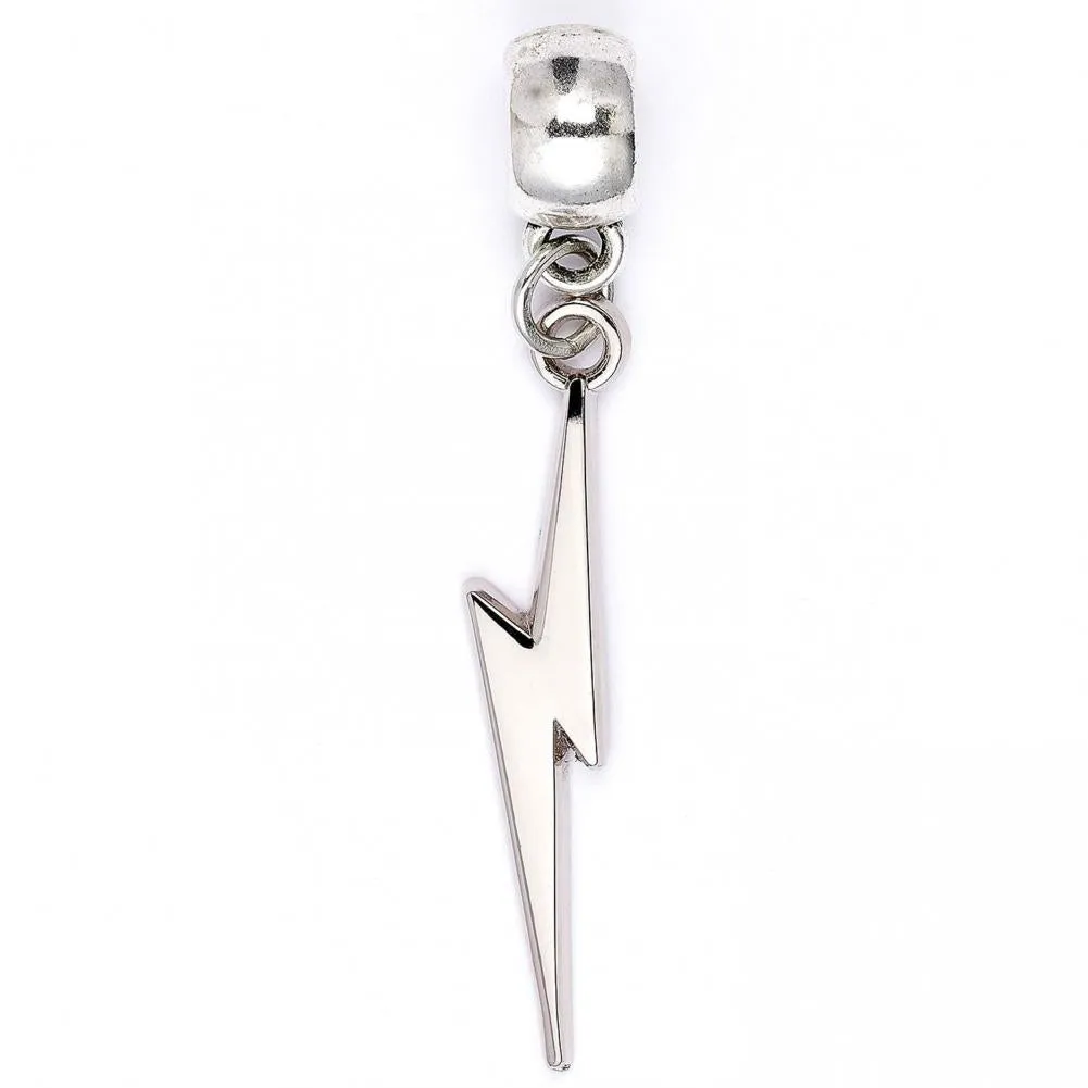 Harry Potter Silver Plated Charm Lightning Bolt