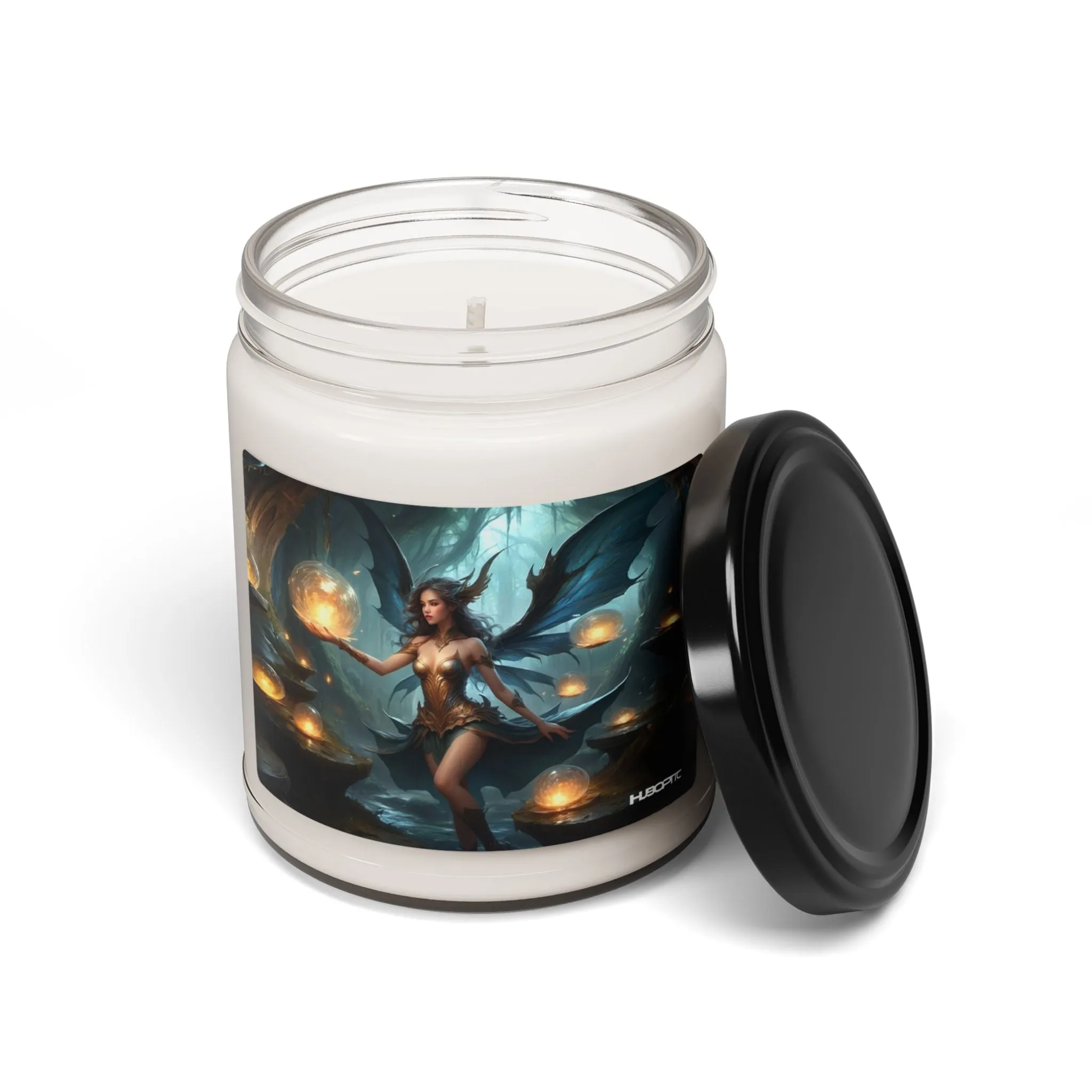 HUBOPTIC® Fairy V24 Scented Soy Candle - 9oz glass jars wax blend Holiday Gift Home Scents