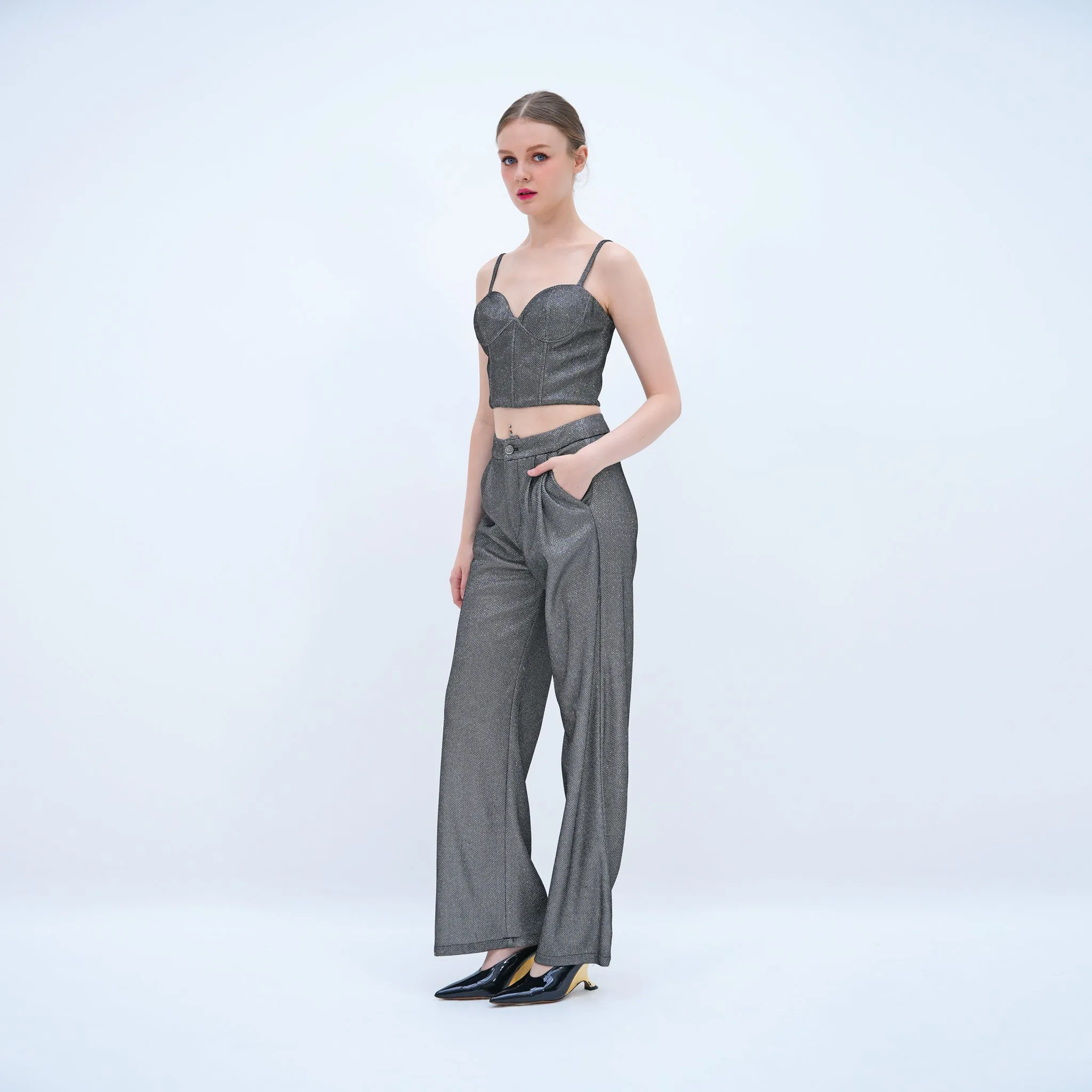Poppy Shimmering Pants