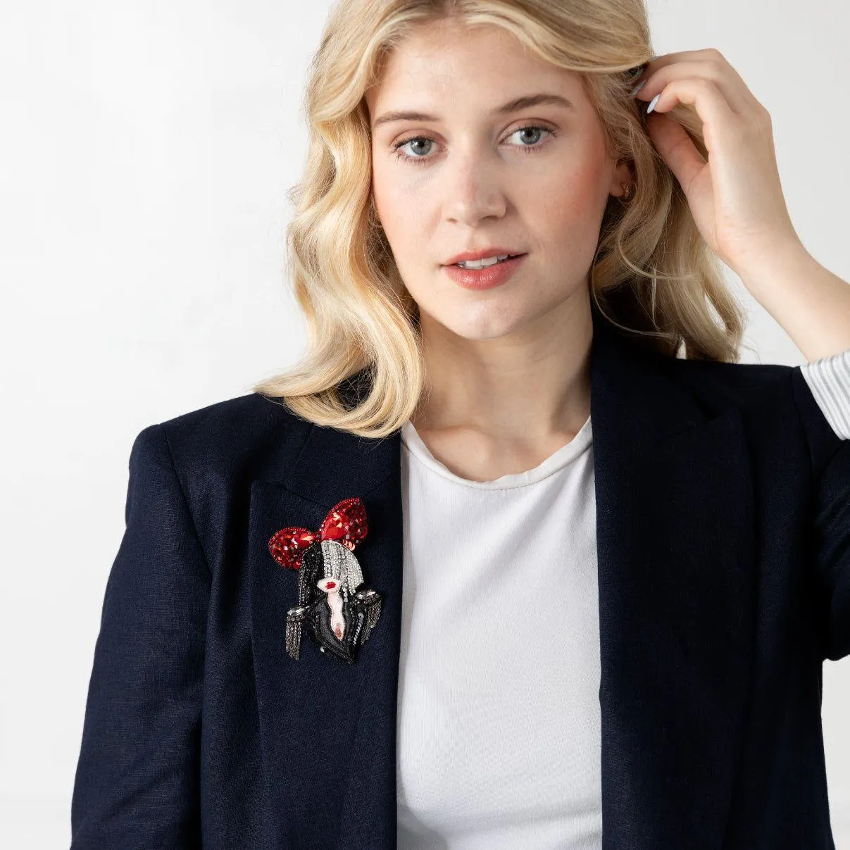 Punk Bow Brooch