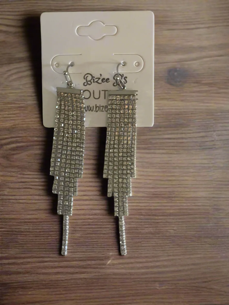 Shimmering Dangle Earrings