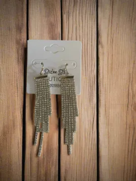 Shimmering Dangle Earrings