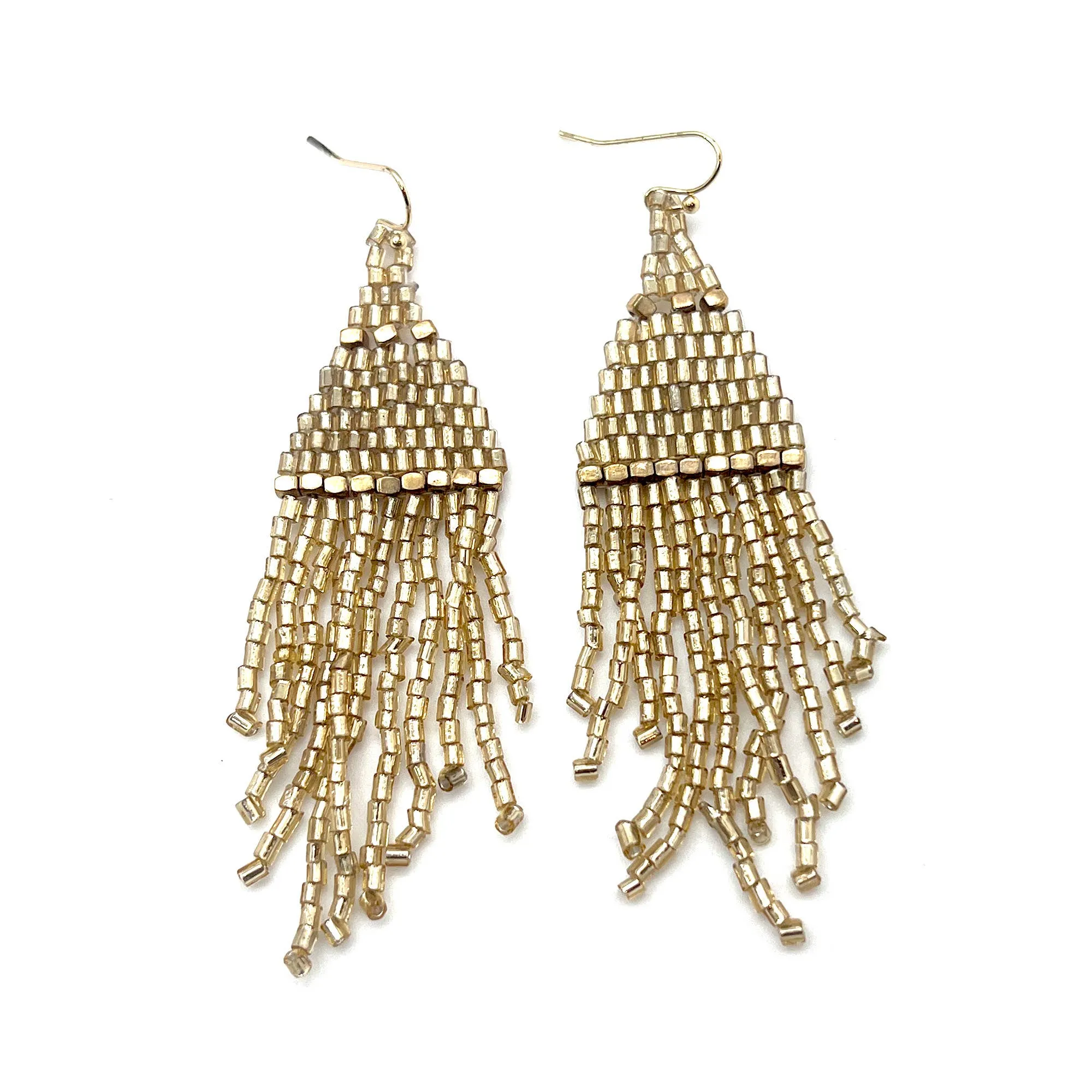 Shimmering Gold Earrings