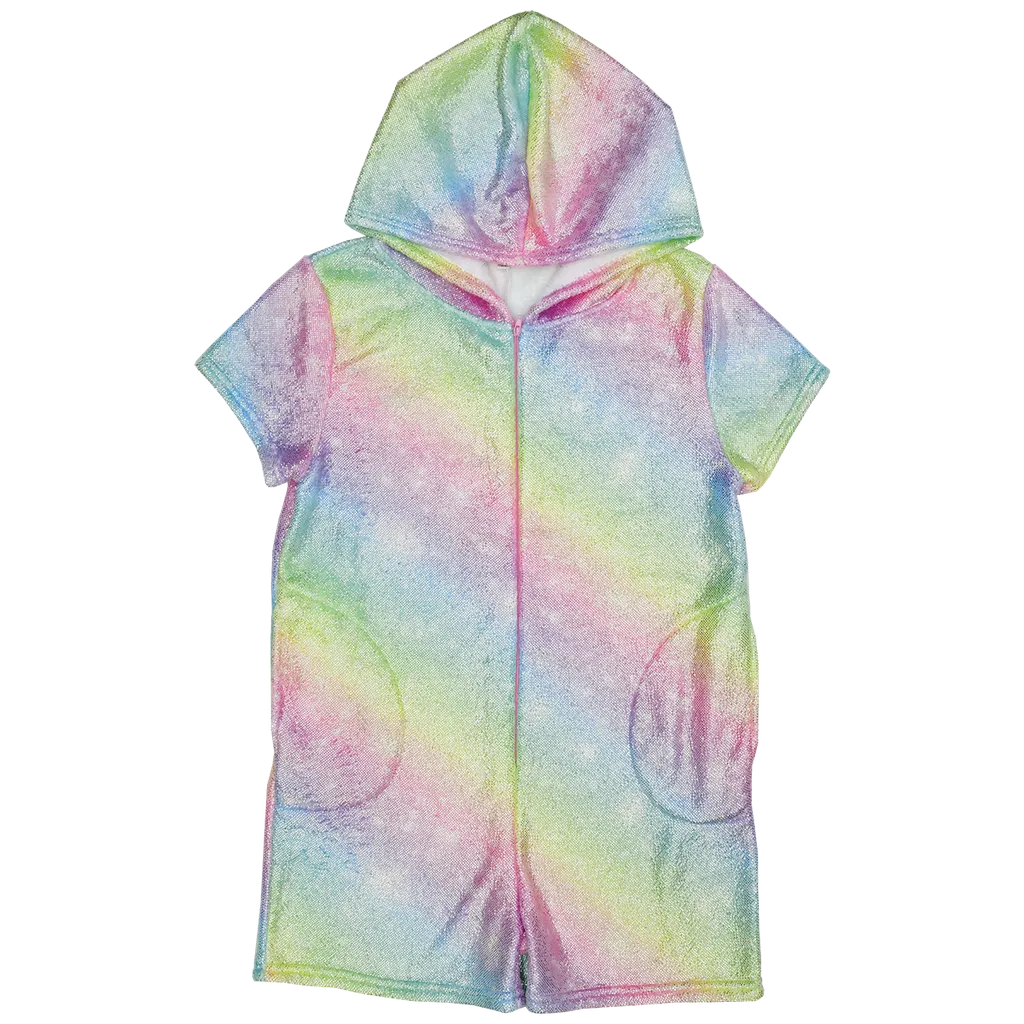 Shimmering Rainbow Romper