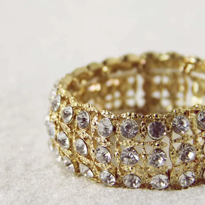 Sparkling Stone Cuff