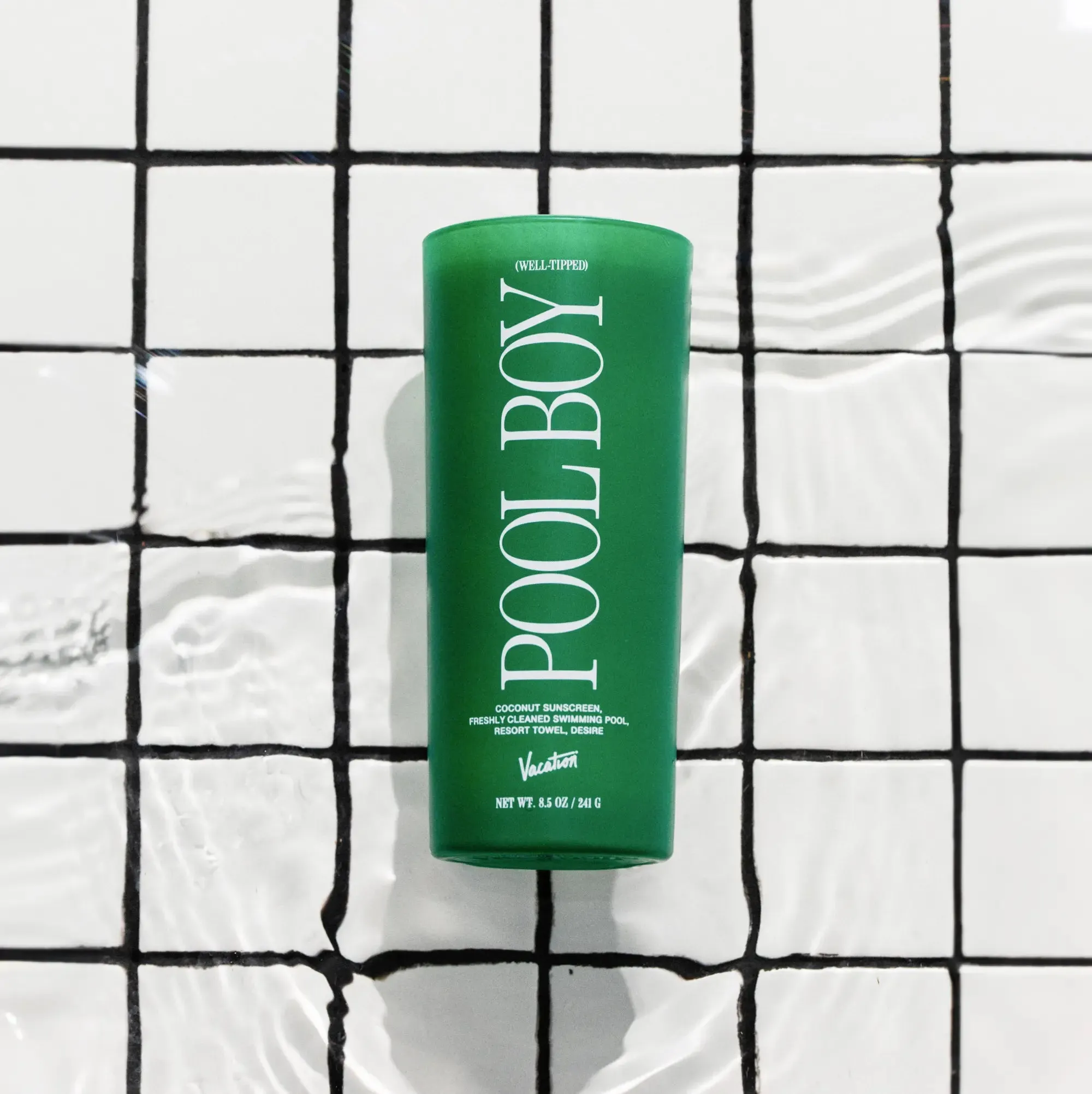 Well-Tipped Pool Boy Candle by VACATION